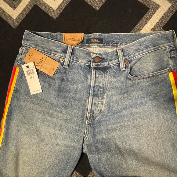 Polo Ralph Lauren “Avery Boyfriend” Jeans NWT SIZE 30r - Picture 2 of 4